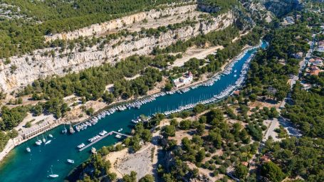 Photographie par drone Calanques Provence