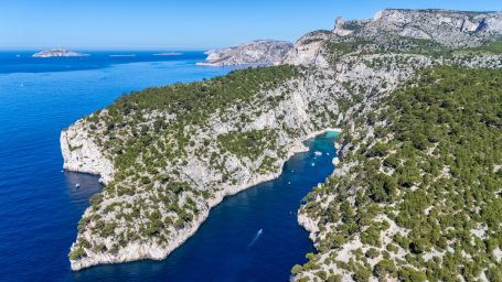 Photographie par drone Calanques